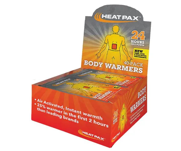 Heat Pax® Body Warmer 40-Pack Display